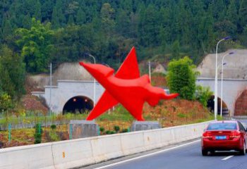 贵州不锈钢五角星雕塑标志着和平与希望