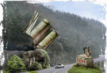 贵州神农本草经竹简雕塑——传承中华文化精髓