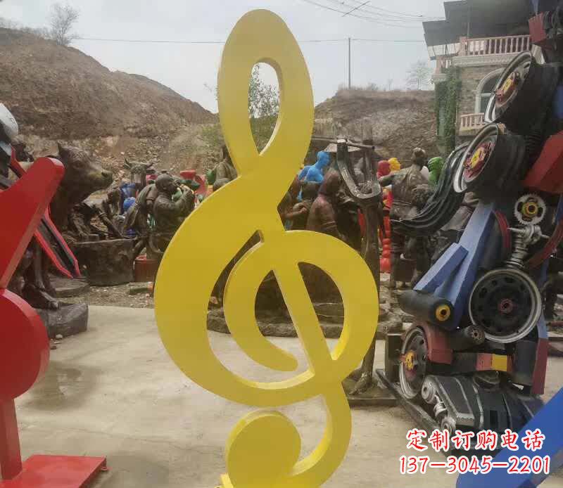贵州不锈钢音符雕塑美丽而持久的艺术