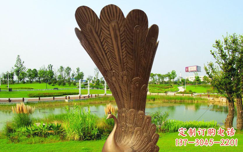 贵州不锈钢孔雀展翅高飞