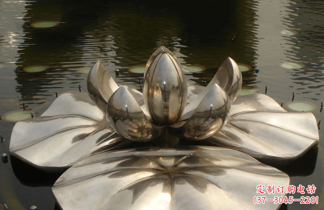 贵州不锈钢莲花雕塑绚丽多彩的艺术之美