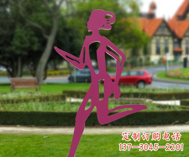 贵州精美不锈钢女人雕塑