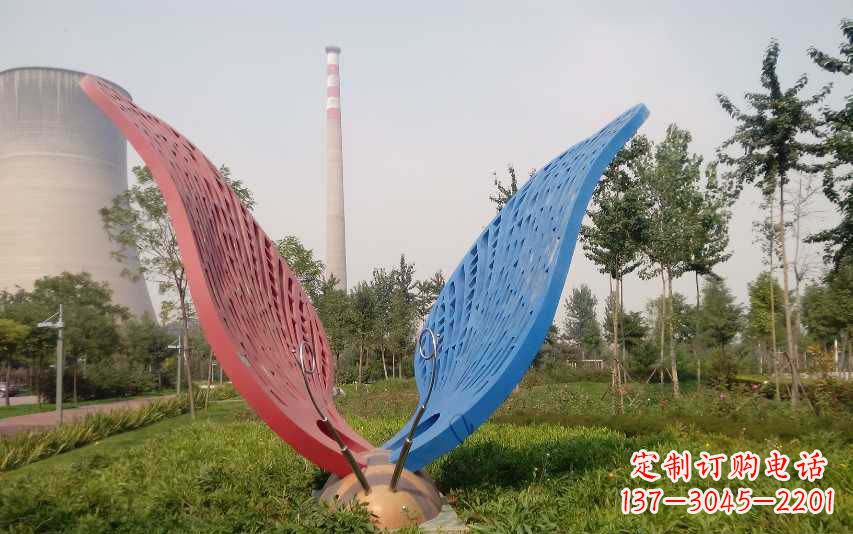 贵州不锈钢镂空七星瓢虫雕塑