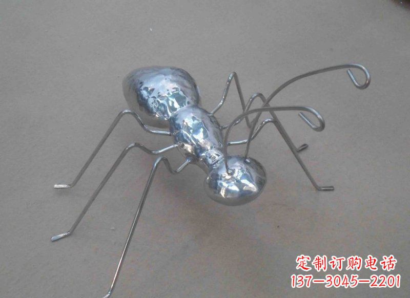 贵州不锈钢蚂蚁公园动物雕塑一种具有艺术价值的蚂蚁雕塑