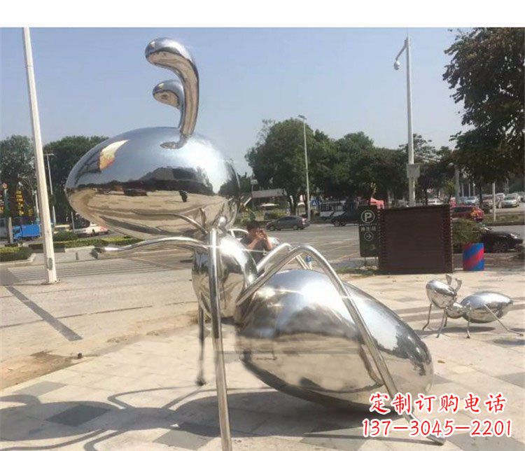 贵州不锈钢蚂蚁雕塑艺术与自然的完美结合