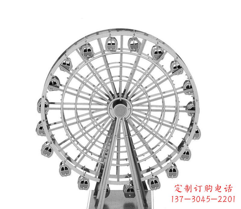 贵州不锈钢摩天轮雕塑引领城市风采