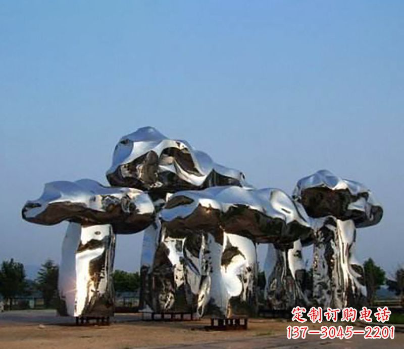 贵州不锈钢蘑菇雕塑——一次惊艳的艺术之旅