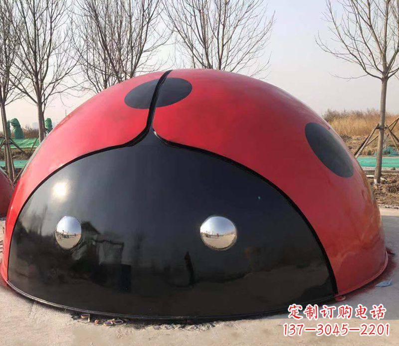 贵州不锈钢瓢虫雕塑精致的艺术之美