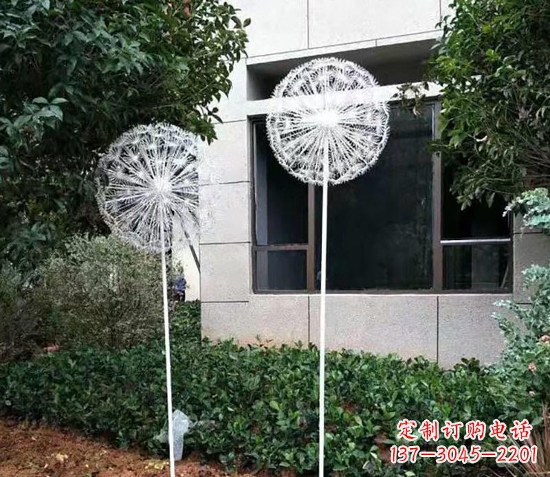 贵州不锈钢蒲公英雕塑绚丽多彩