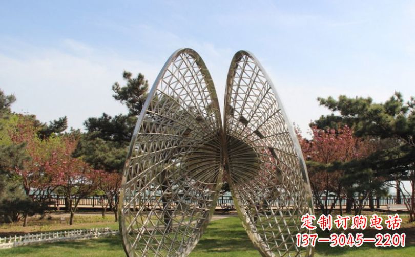 贵州扇贝雕塑给公园带来清新之美