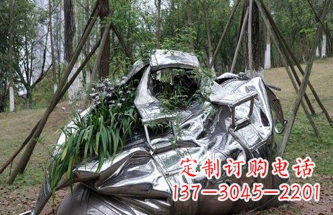 贵州不锈钢手提包雕塑——精美的艺术形式