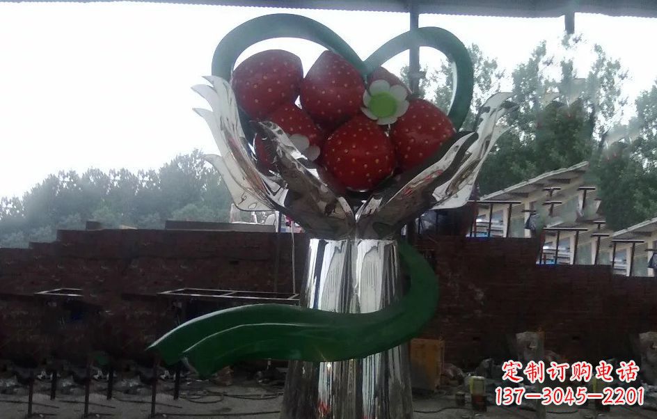 贵州不锈钢水果雕塑精美绝伦