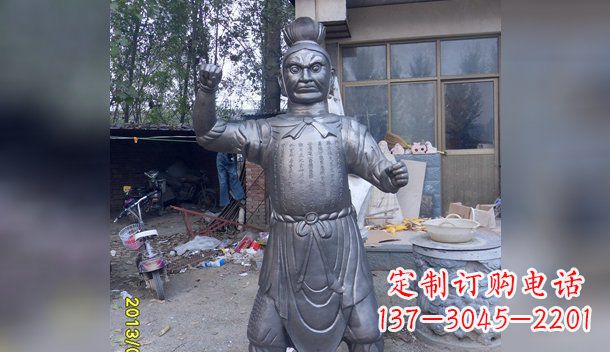 贵州不锈钢四大天王雕塑神圣守护者