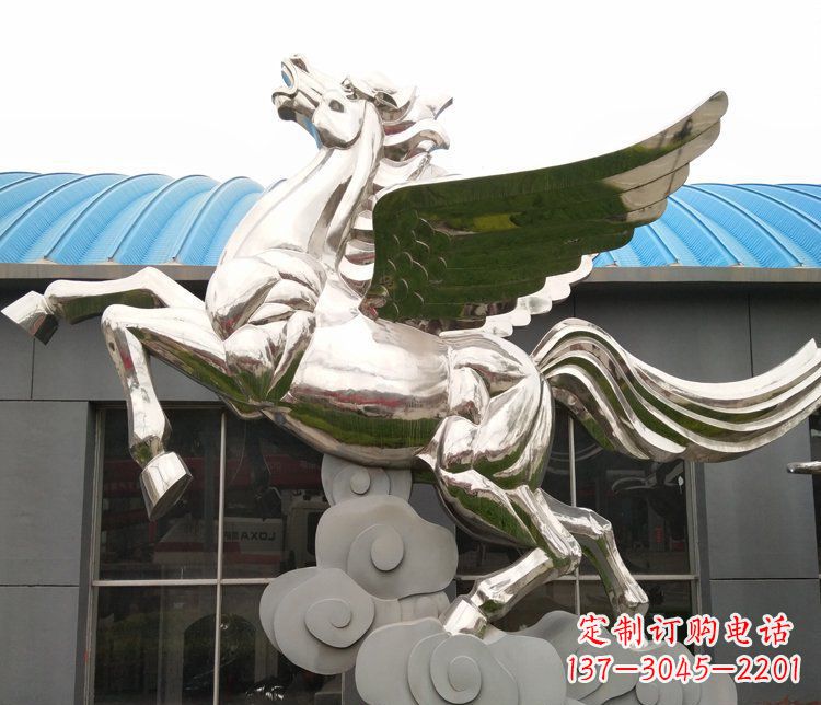 贵州不锈钢踏云飞马——给城市带来动感与灵气