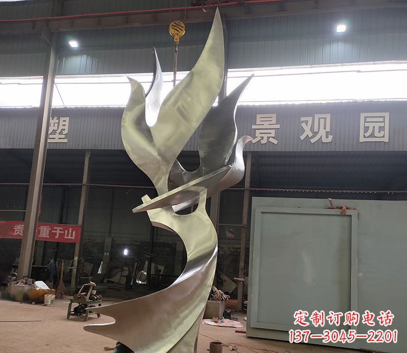 贵州不锈钢天鹅雕塑传承自然之美