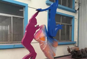 贵州不锈钢篮球运动员雕塑纪念篮球运动传奇