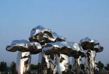 贵州不锈钢蘑菇雕塑——一次惊艳的艺术之旅
