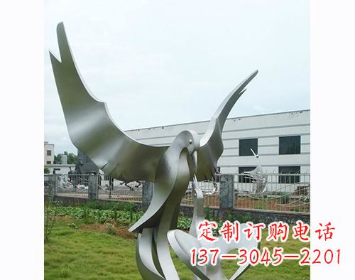 贵州面世的不锈钢动物雕塑