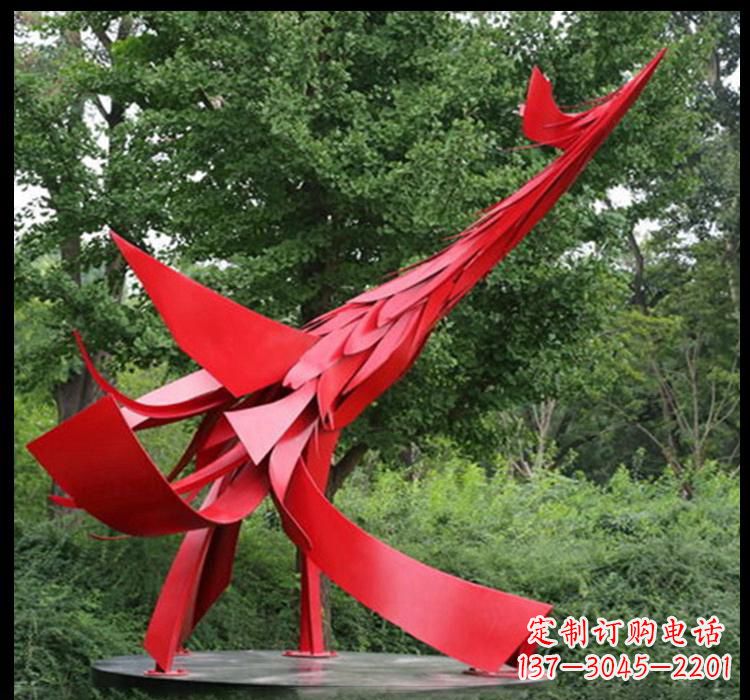 贵州不锈钢凤凰雕塑——美丽而神秘的象征