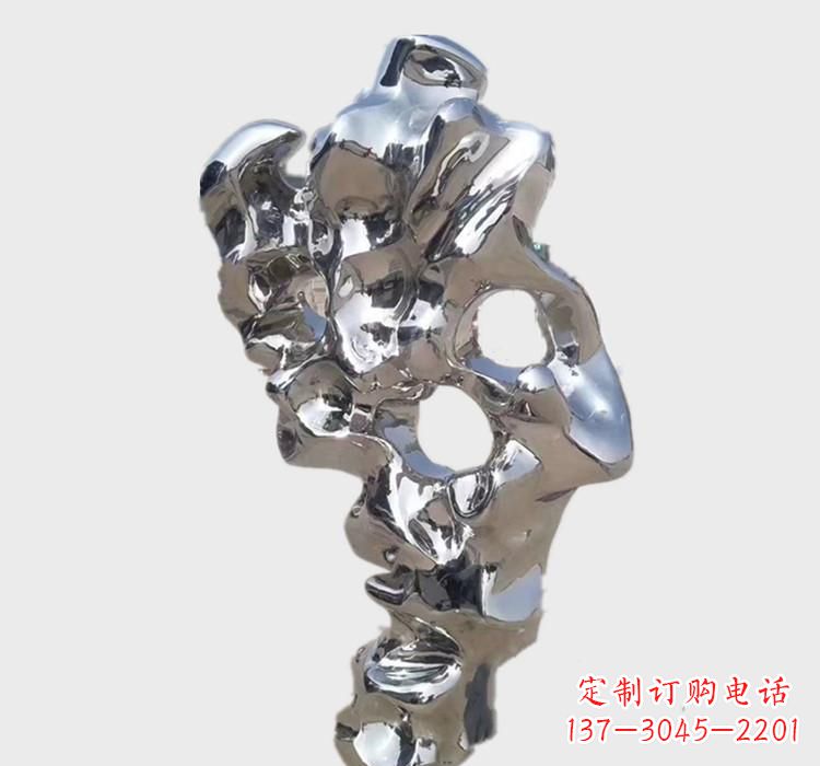 贵州不锈钢太湖石雕塑艺术的精致表现