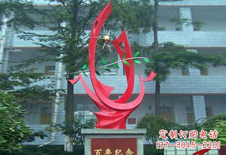 贵州精美不锈钢凤凰雕塑