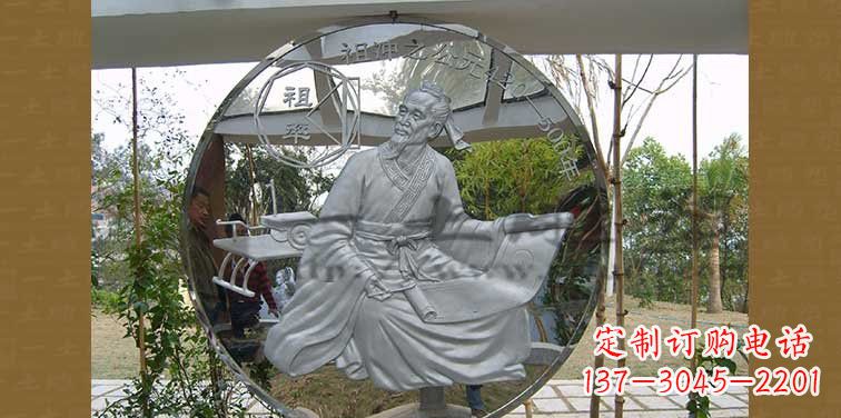 贵州青铜像祖冲之雕塑