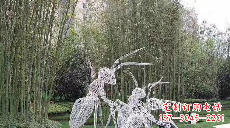 贵州不锈钢艺术蚂蚁雕塑