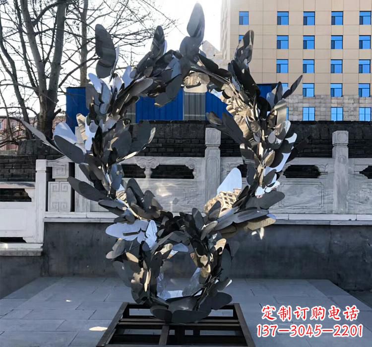 贵州不锈钢蝴蝶之美——不锈钢艺术蝴蝶景观雕塑