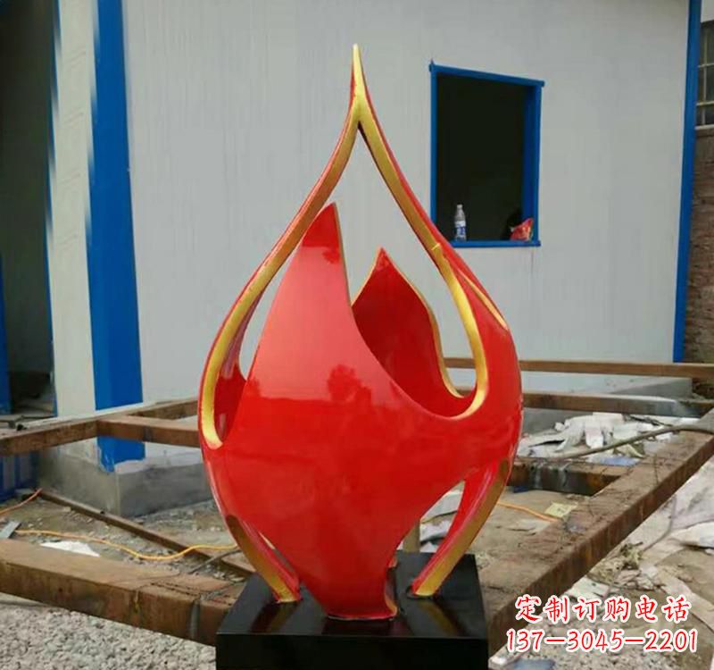 贵州不锈钢艺术景观火龙果雕塑