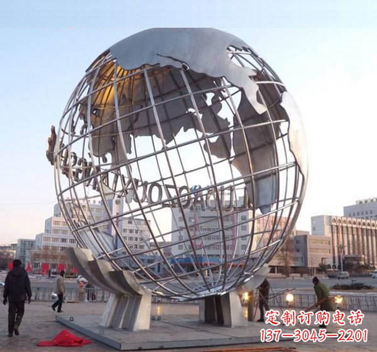 贵州不锈钢地球仪雕塑一座充满美丽与灵性的艺术品