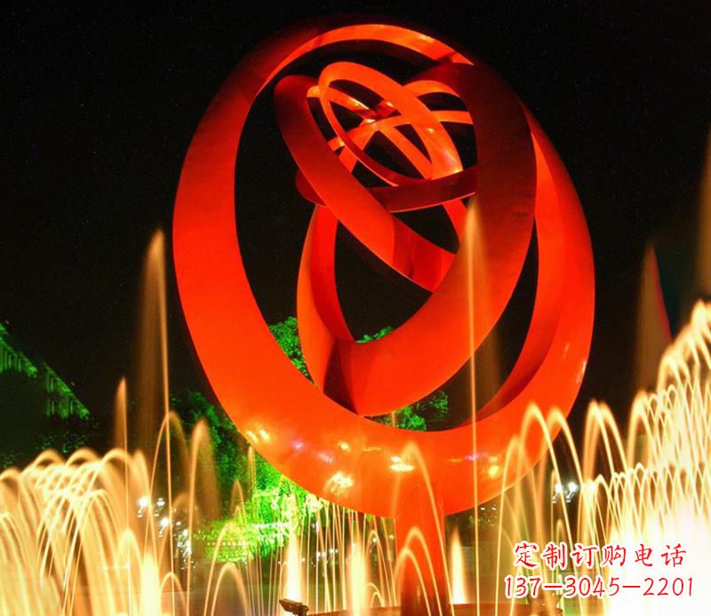 贵州圆环雕塑抽象的艺术之美