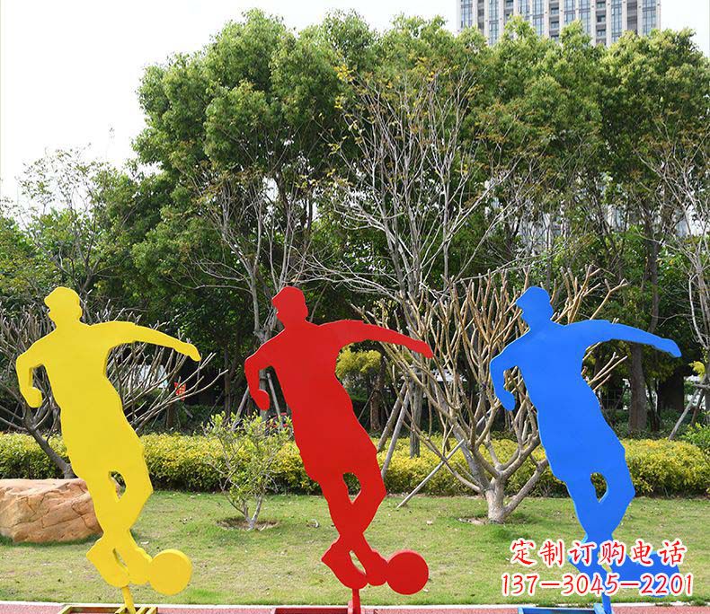 贵州不锈钢足球雕塑激发运动激情