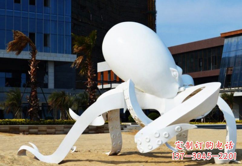 贵州精美的不锈钢章鱼雕塑