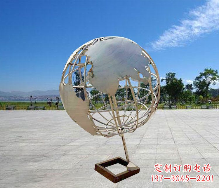贵州神奇的不锈钢地球仪雕塑