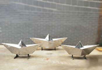 贵州不锈钢元宝雕塑精致的艺术品
