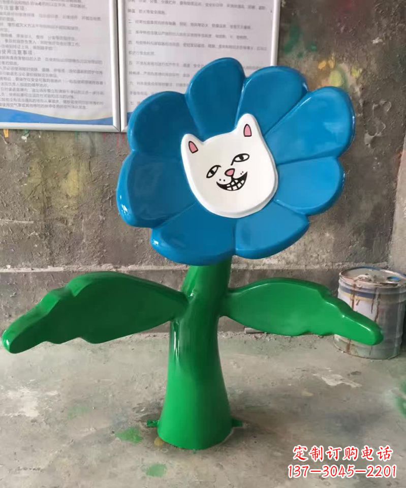 贵州不锈钢装饰太阳花雕塑—给城市添彩
