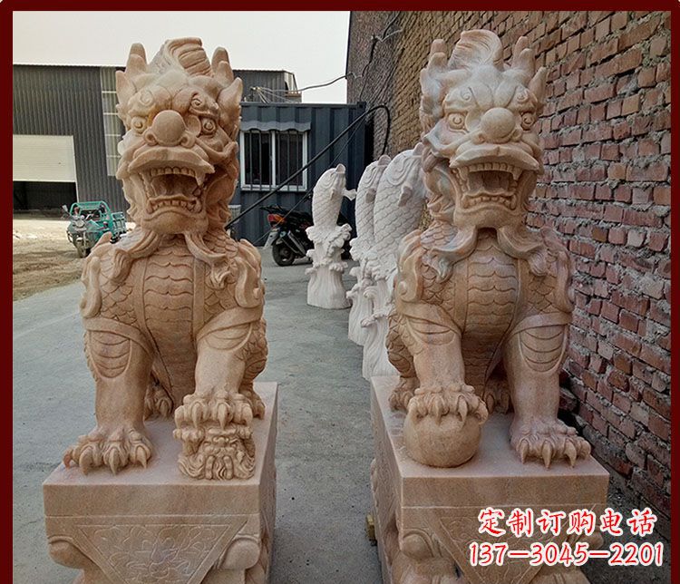 贵州麒麟门口雕塑——传承古老文化的精灵
