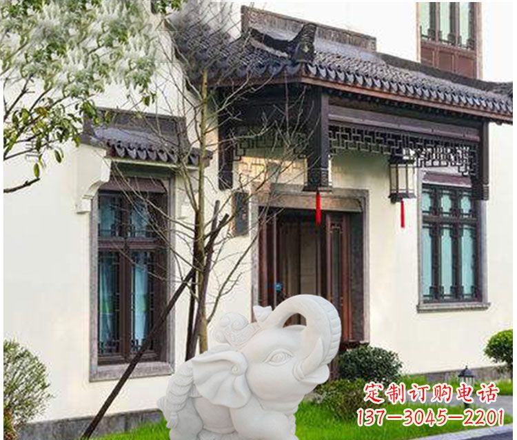贵州小象招财石雕——引领幸福的钥匙