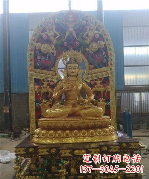 贵州藏佛像铜雕