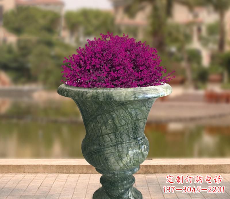贵州草白玉景观花盆