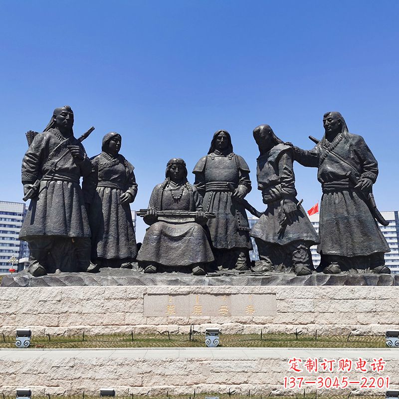 贵州草原母亲——传承爱的雕塑