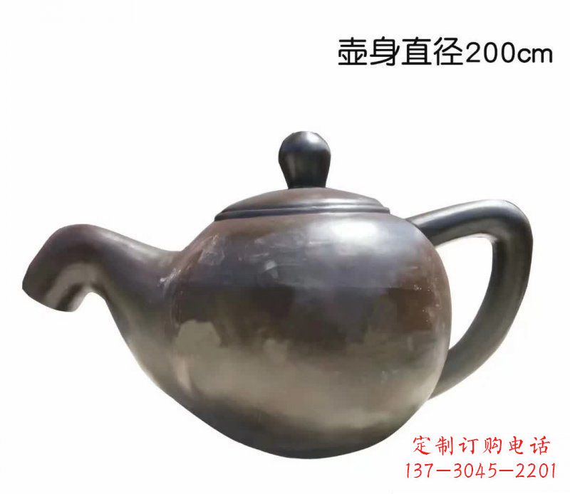 贵州青铜茶壶雕塑——彰显传统文化的艺术精髓