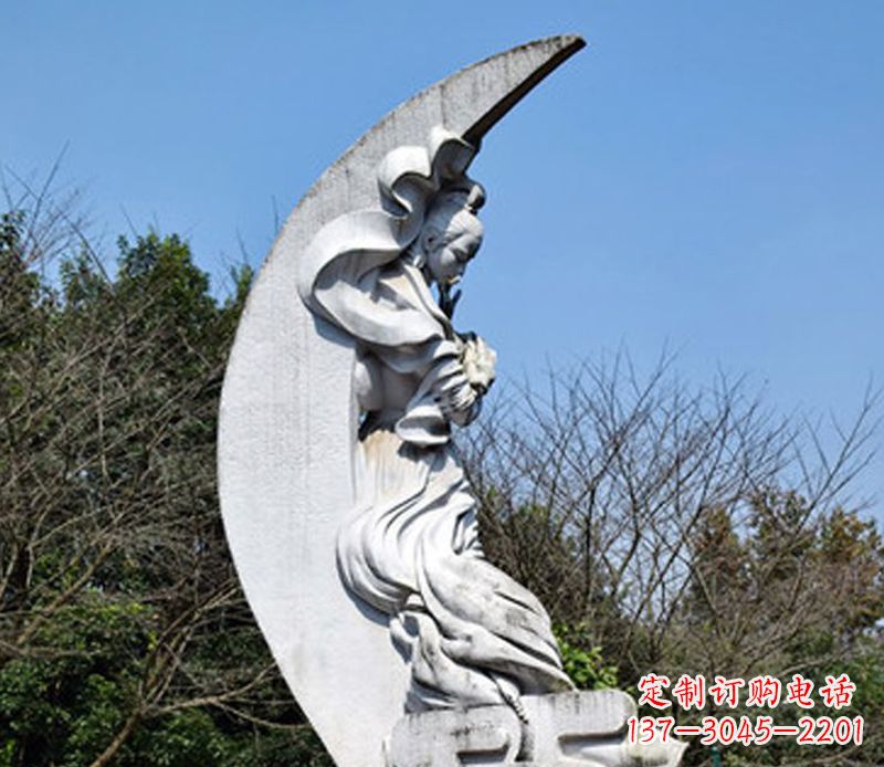 贵州嫦娥奔月传承中国传统文化的雕塑之美
