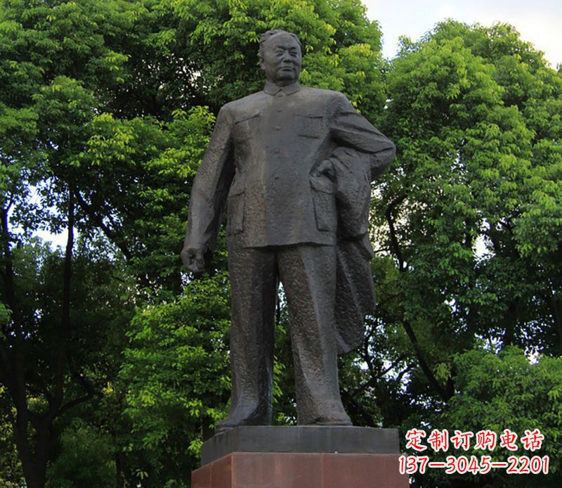 贵州陈毅元帅铜雕荣耀中国历史的传承