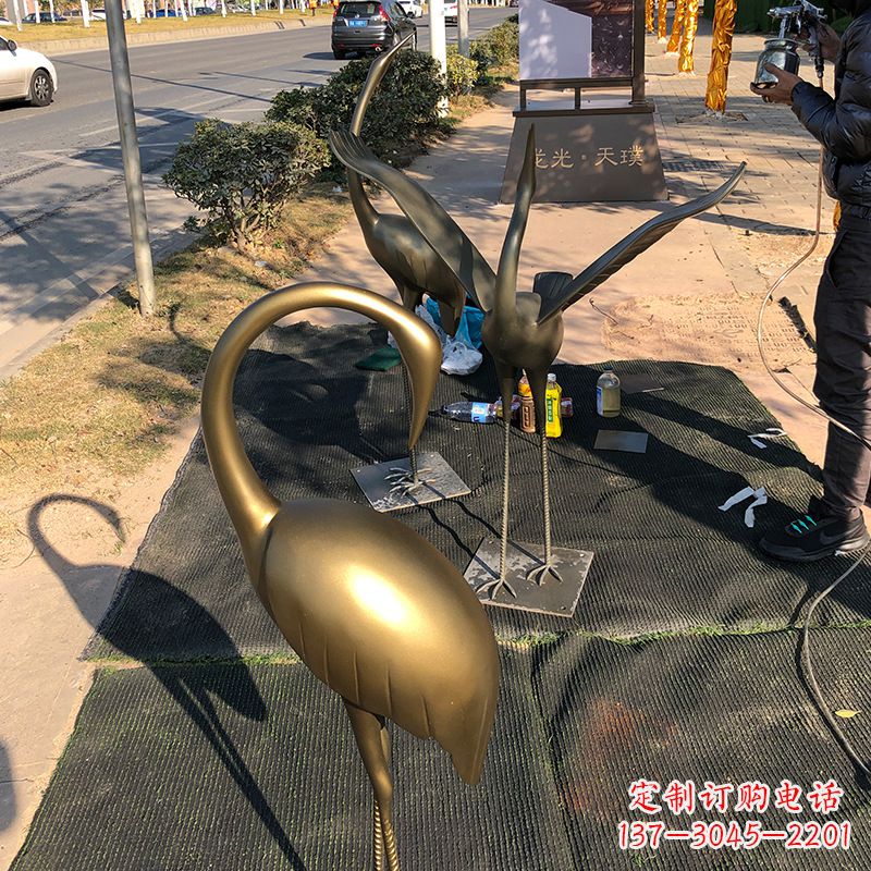 贵州成都鹤雕——传承中国古代文化