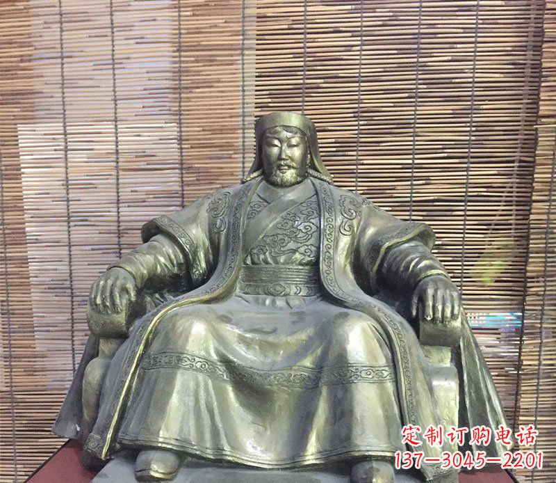 贵州成吉思汗神话中的雕像