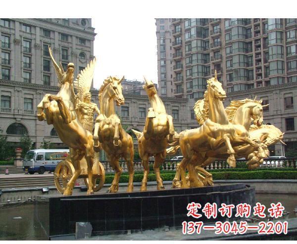 贵州阿波罗的象征——青铜雕塑