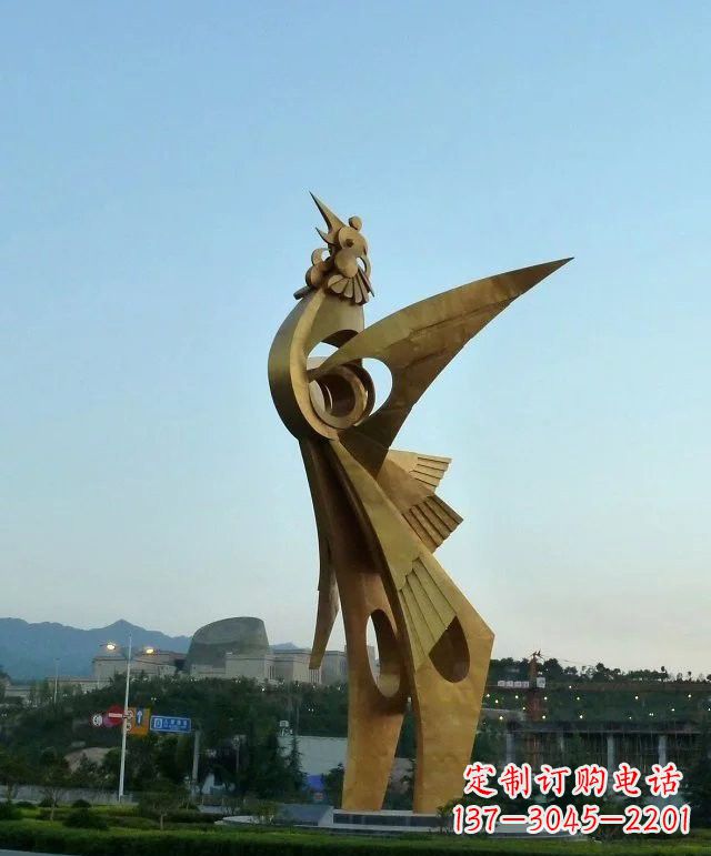 贵州凤凰展翅,给城市增添灵动之美
