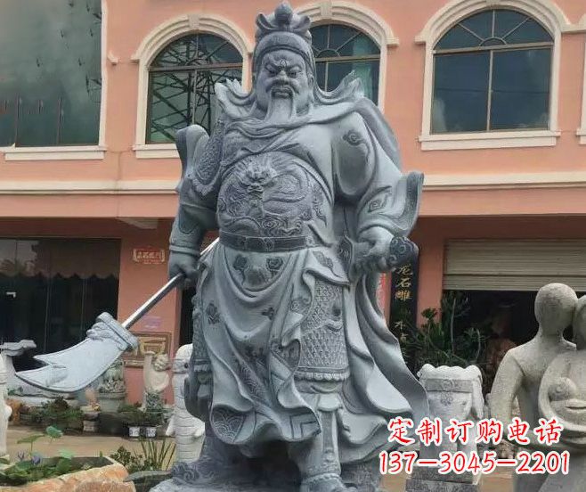 贵州神秘的关公石雕