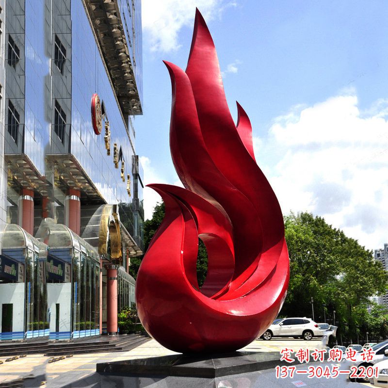 贵州抽象不锈钢凤凰雕塑雕塑艺术的精美绝伦